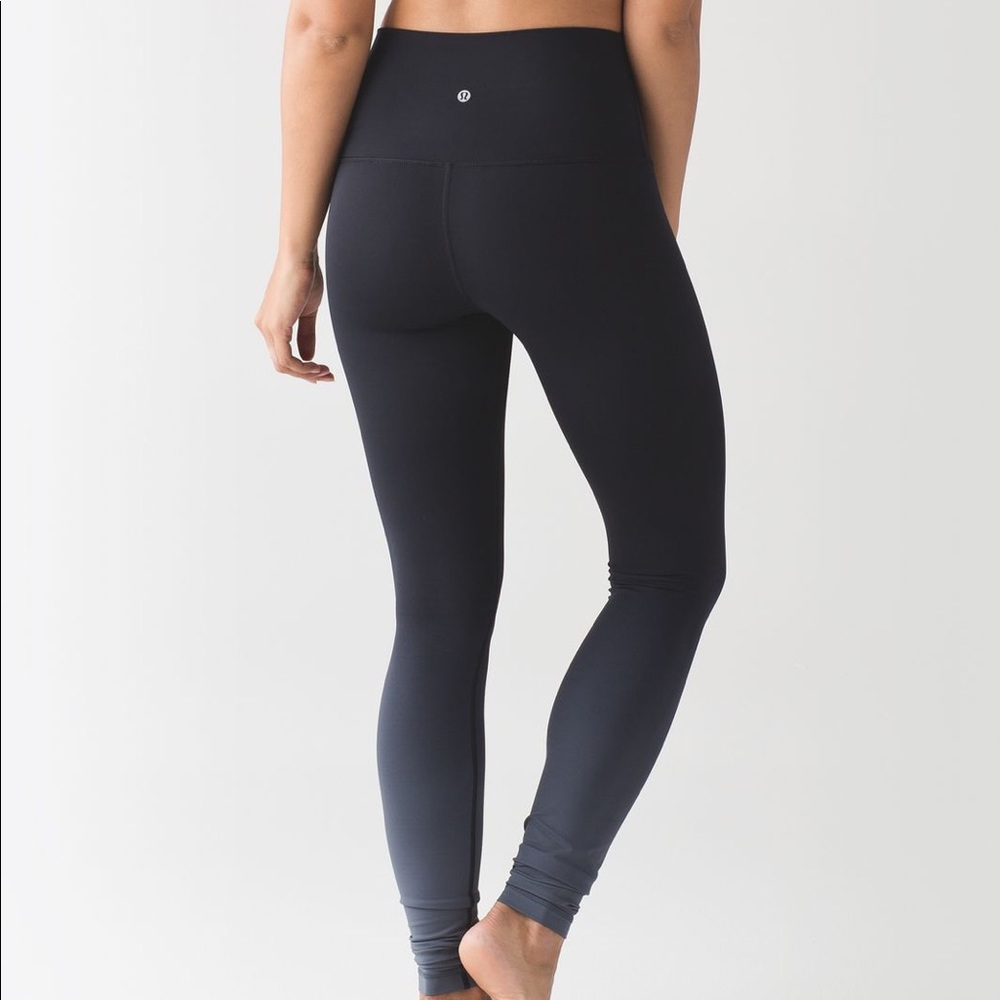 Lululemon High Rise Ombré Wonderunder leggings